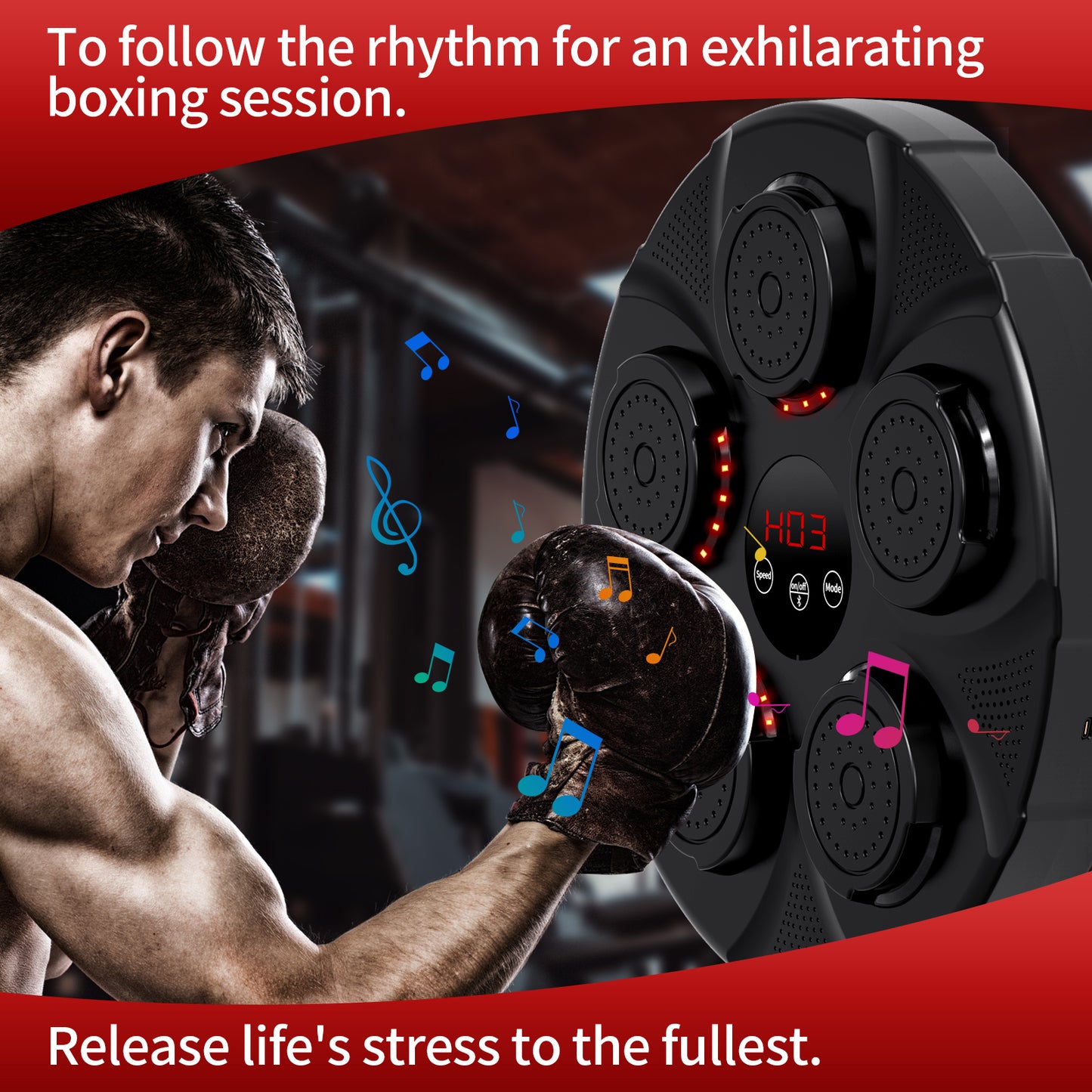 2023 Upgrade Smart Music Boxing Machine