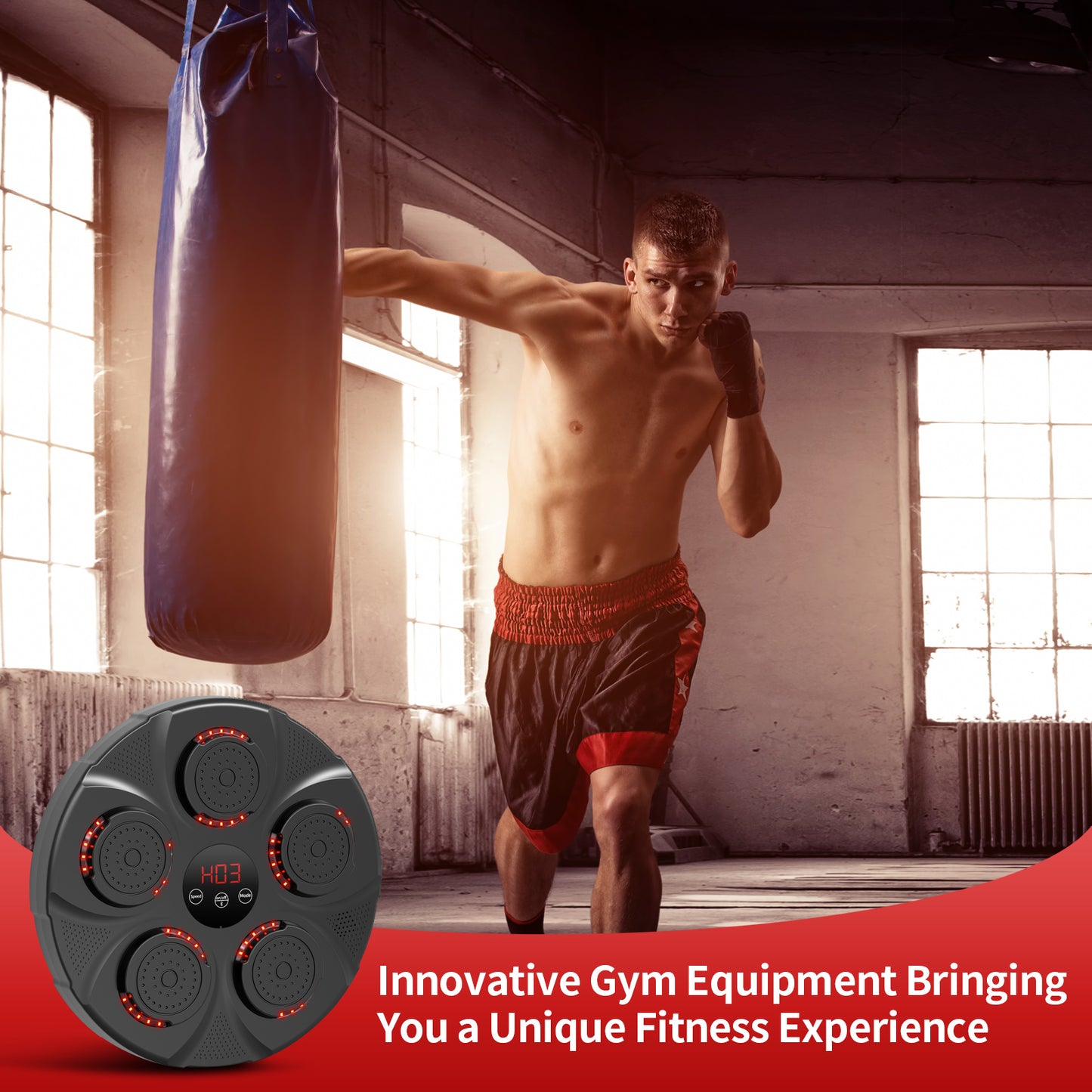 2023 Upgrade Smart Music Boxing Machine