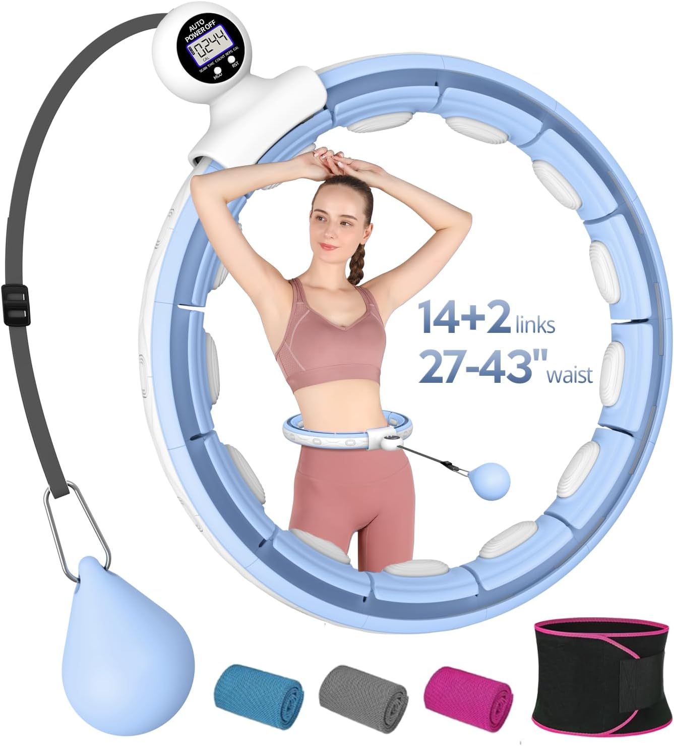 EPEHSPORT Silent Infinity Smart Hoops with Counter