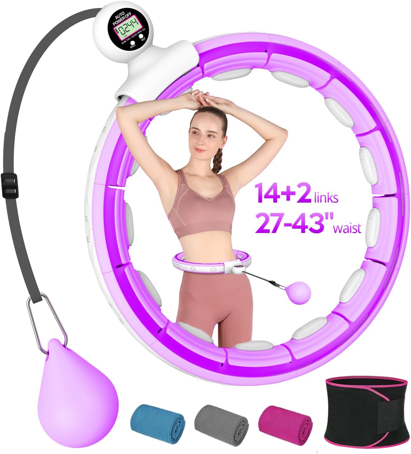 EPEHSPORT Silent Infinity Smart Hoops with Counter