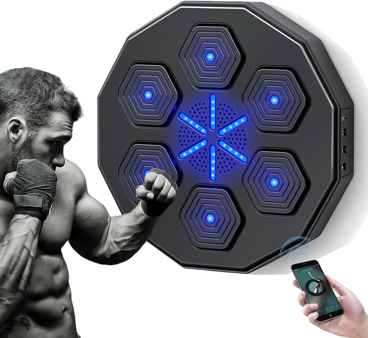 Smart Music Boxing Machine Wall Mounted